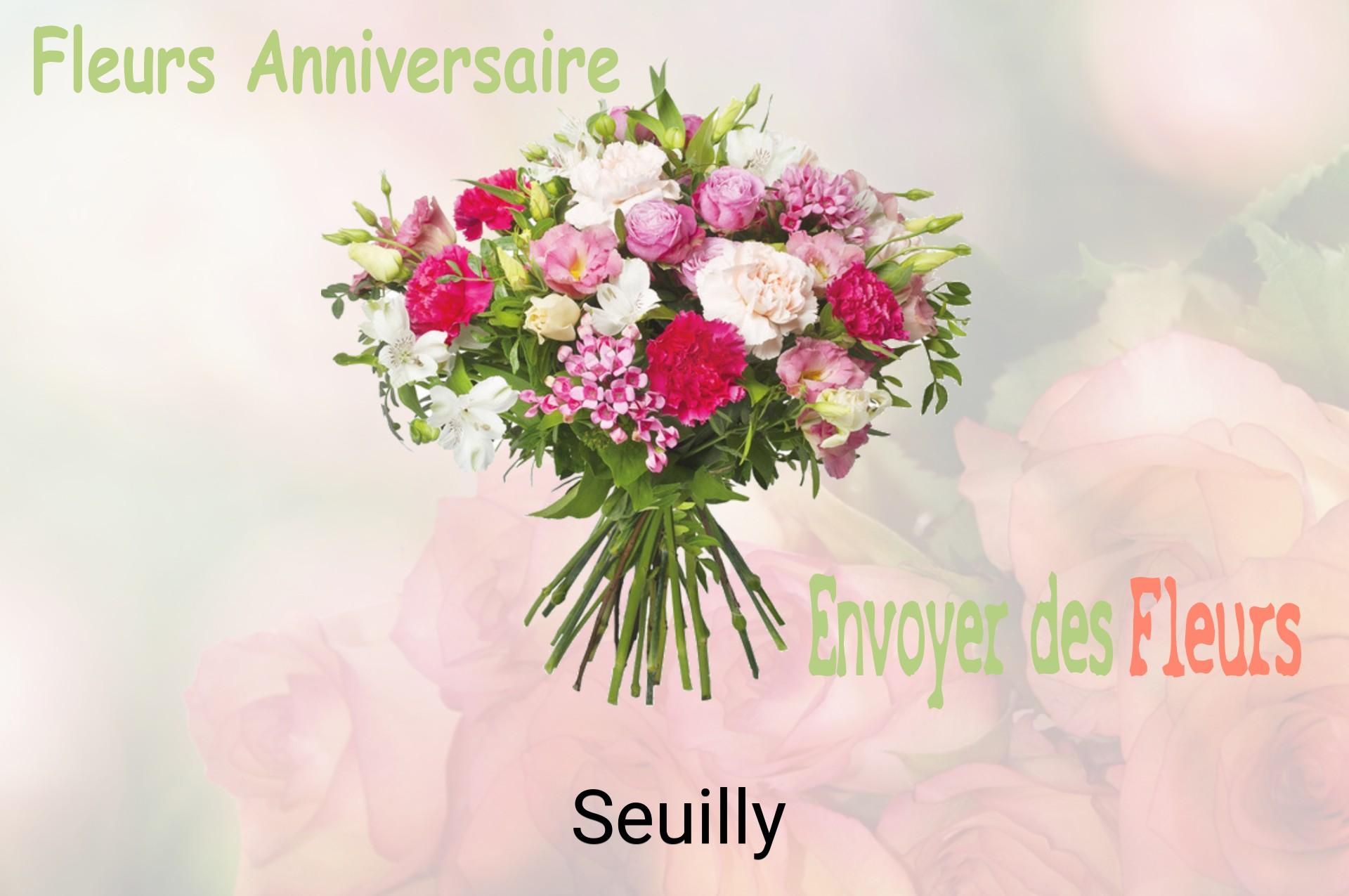Bouquet de fleurs d’anniversaire livré à Seuilly